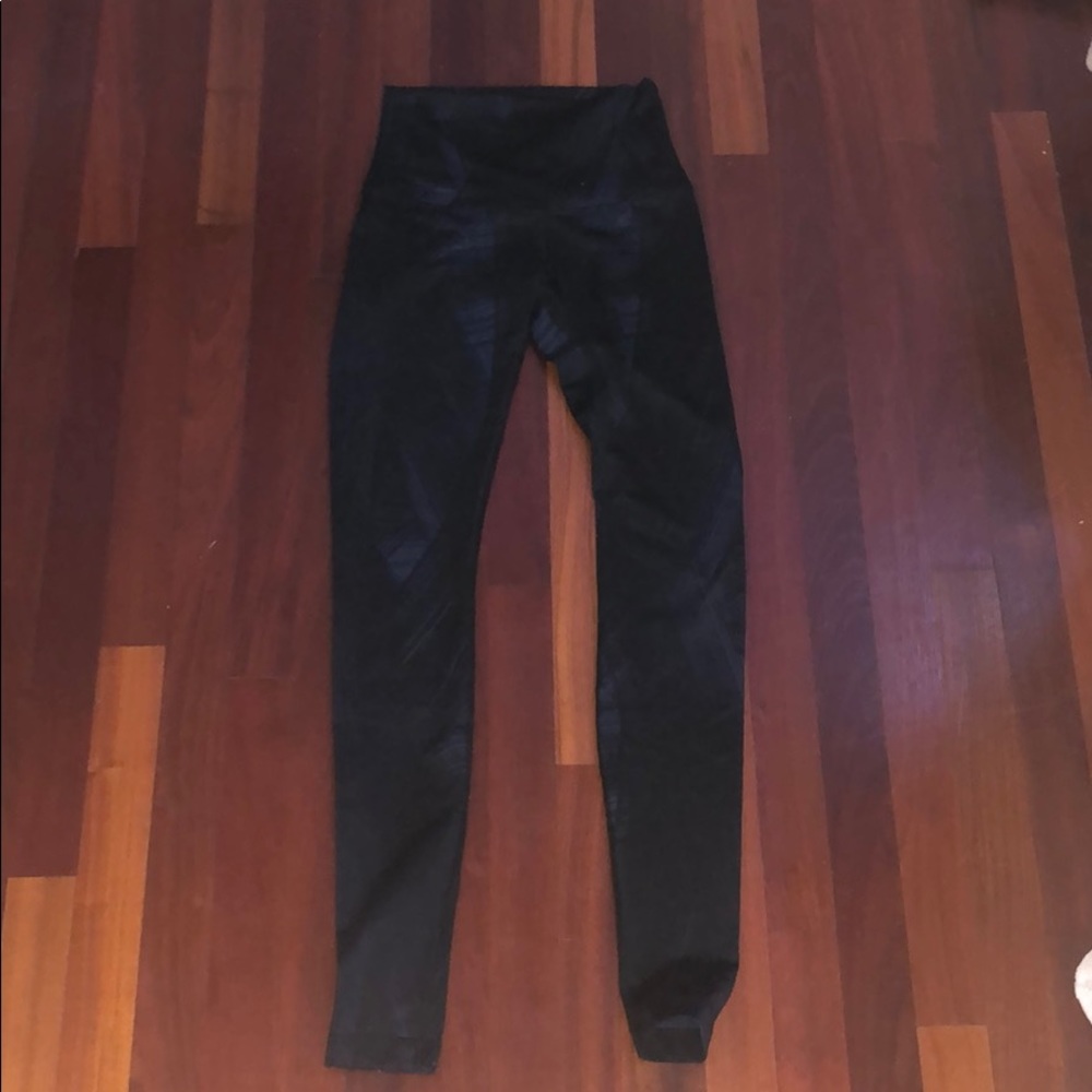 High rise lululemon patterned leggings
